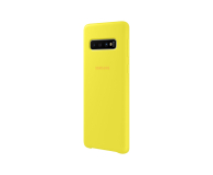 Etui Silicone Cover do Samsung Galaxy S10 żółte - 478355 - zdjęcie 4